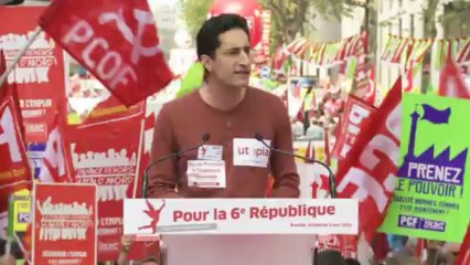 Discours de David Flacher - Marche citoyenne pour la 6ème République