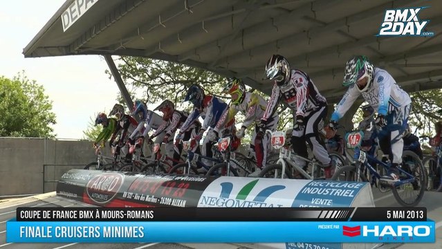 Finale Cruisers Minimes Coupe de France BMX à Mours-Romans