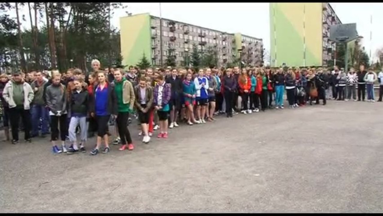 Sztafetowe Biegi Przełajowe o Puchar Starosty Ostrowskiego Ostrów Mazowiecka 2013