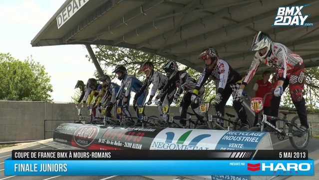 Finale Juniors Coupe de France BMX à Mours Romans 2013