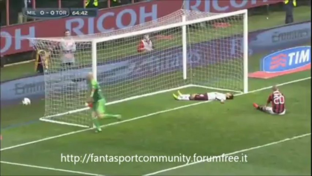 Milan-Torino 1-0 gols & highlights 35ª giornata (05/05/2013)