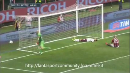 Milan-Torino 1-0 gols & highlights 35ª giornata (05/05/2013)