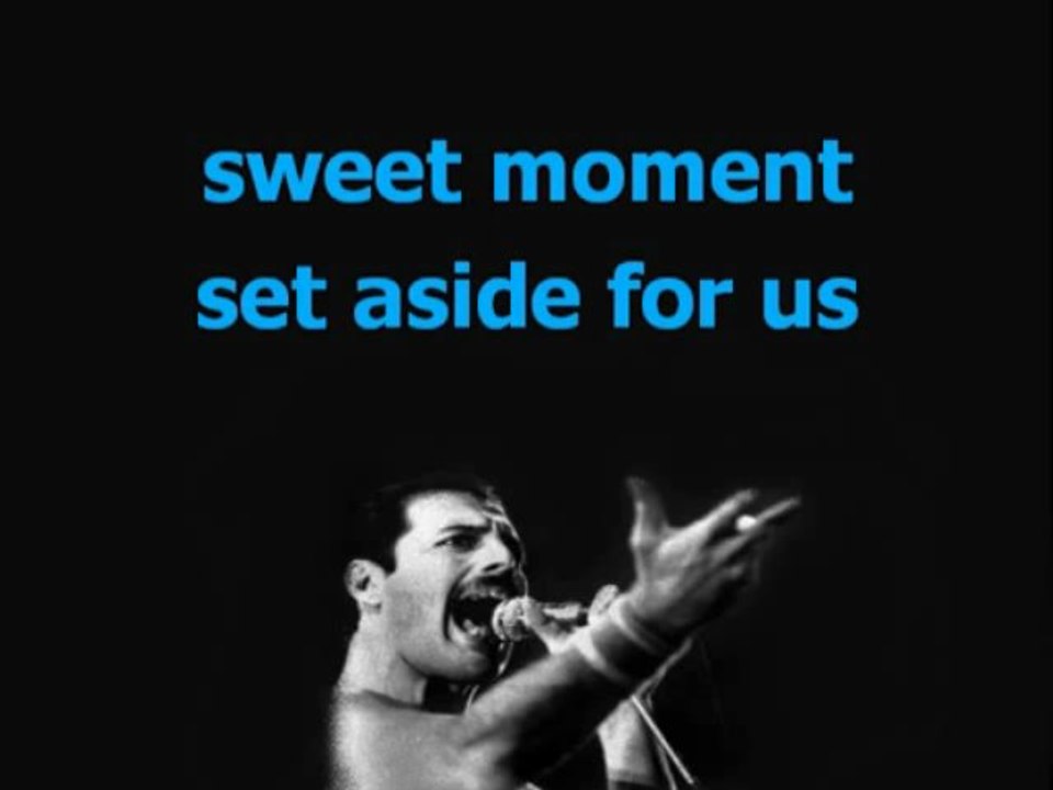 QUEEN - Who wants to live forever - Karaoke