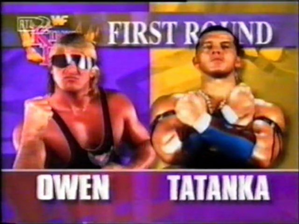 Owen Hart VS Tatanka - Quarter-Final - King Of The Ring 1994 (German)