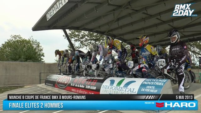 Finale Elite 2 Hommes Manche 8 Coupe de France BMX à Mours-Romans 2013