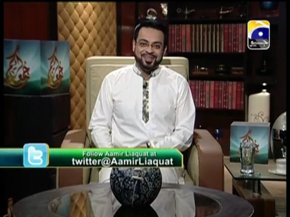 Jummah Kareem Ep #14 Part 1 with Aamir Liaquat Husain on Geo tv at 3-4-2013