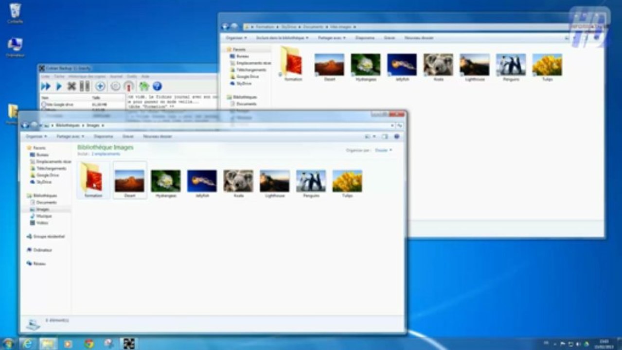 Sauvegarde avec Skydrive