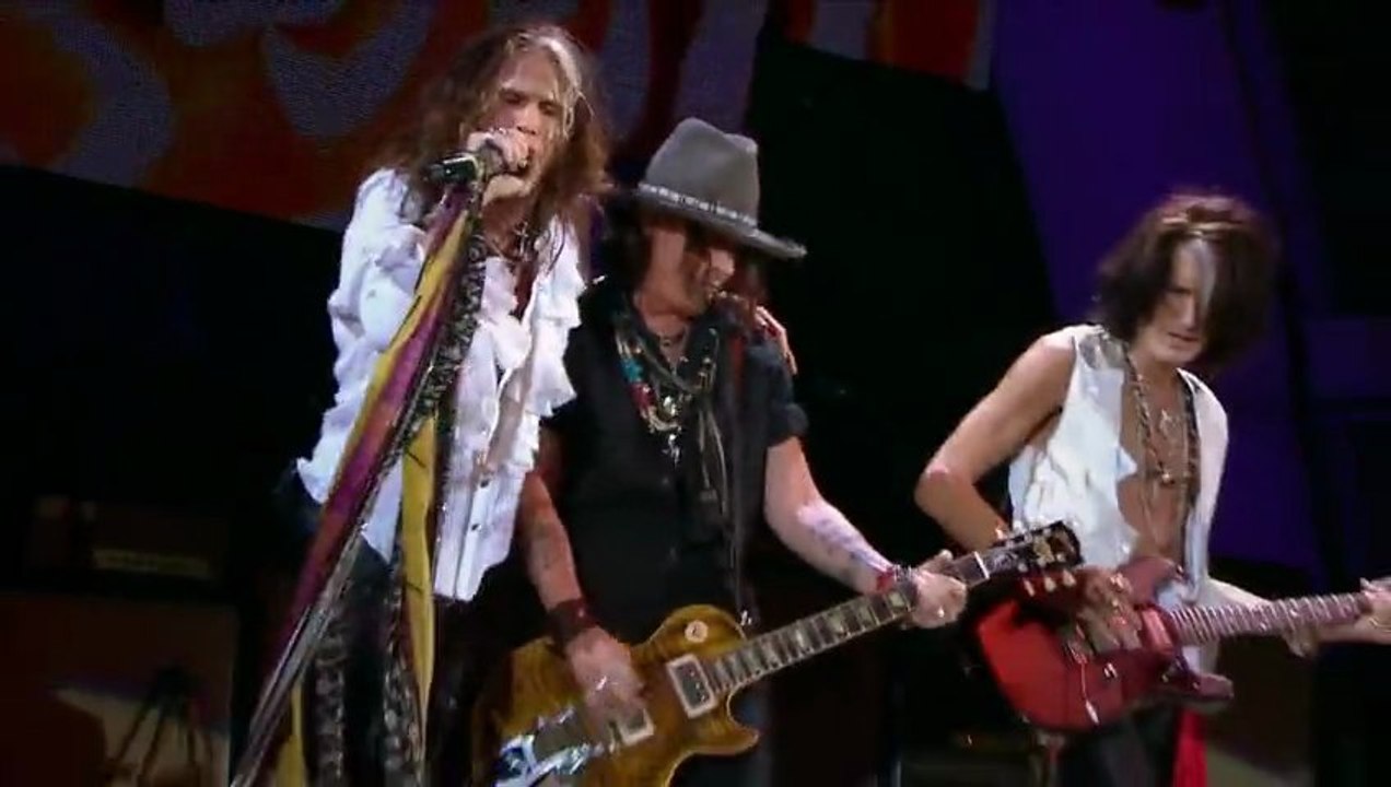 Aerosmith - Train Kept A Rollin' (Featuring Johnny Depp)