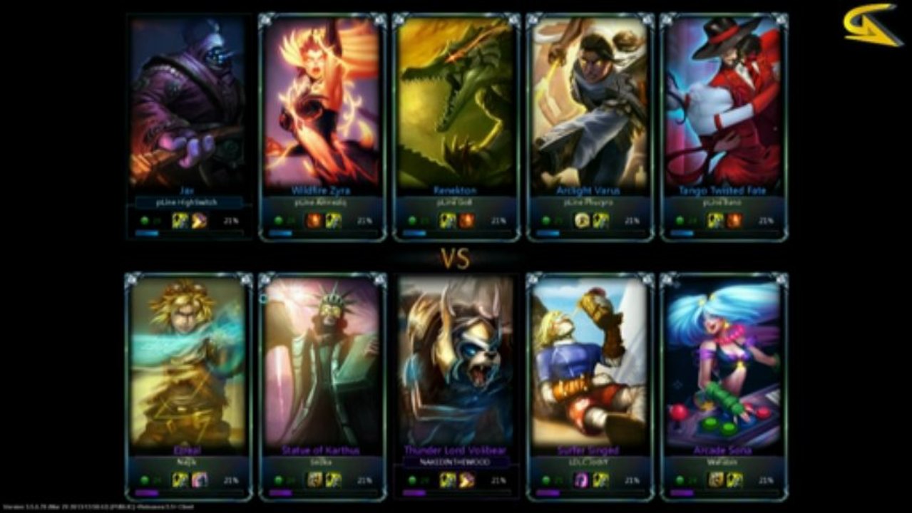 GA 2013 - Finale League of Legends