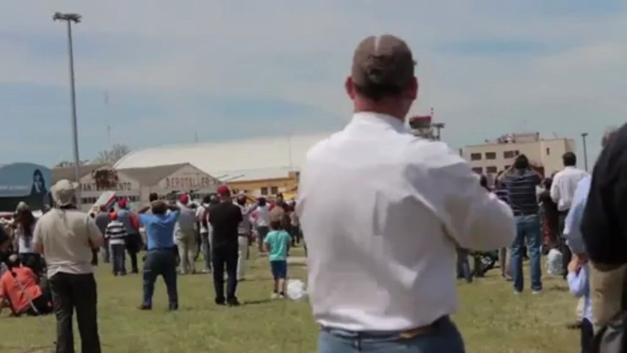 VIDEO Crash d’avion à Madrid lors d’un show aérien