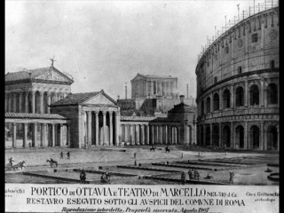 TEATRO DI MARCELLO E PORTICO DI OTTAVIA (ROMA, ITALY)