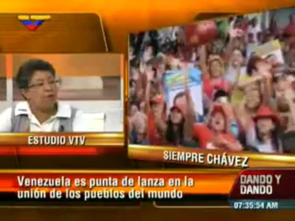 Lídice Navas: Con Chávez Venezuela comenzó a ser punta de lanza en la integración de América Latina