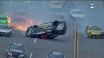 NASCAR Sprint cup Talladega 2013 Massive crash Kurt Busch