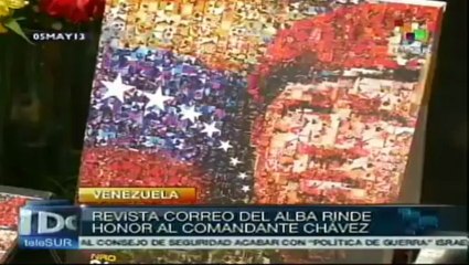 Revista Correo del ALBA rinde homenaje a Chávez