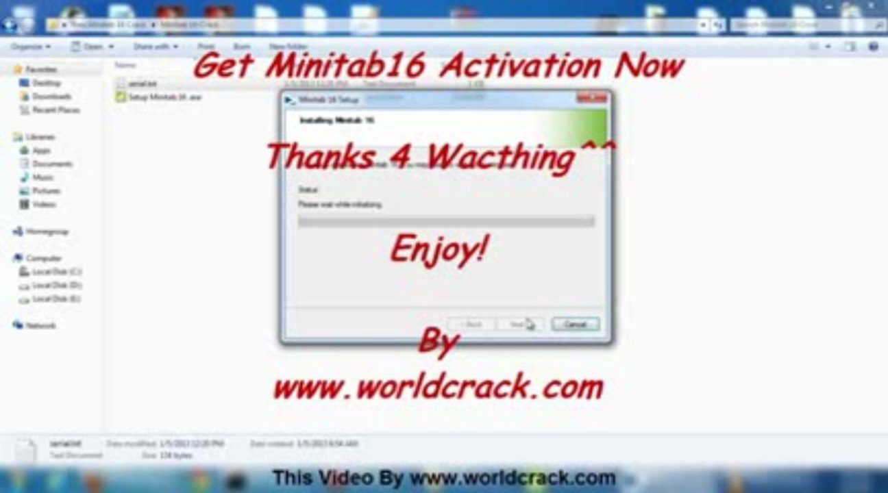 Minitab 16 ¤ Générateur de clé Télécharger gratuitement