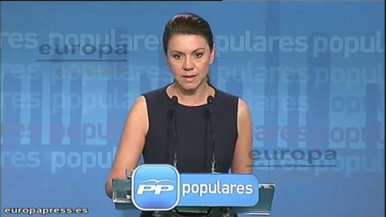 Cospedal: "En 2015 volverán a bajarse los impuestos"