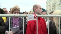 Manifestação lembra onda de protestos contra Putin