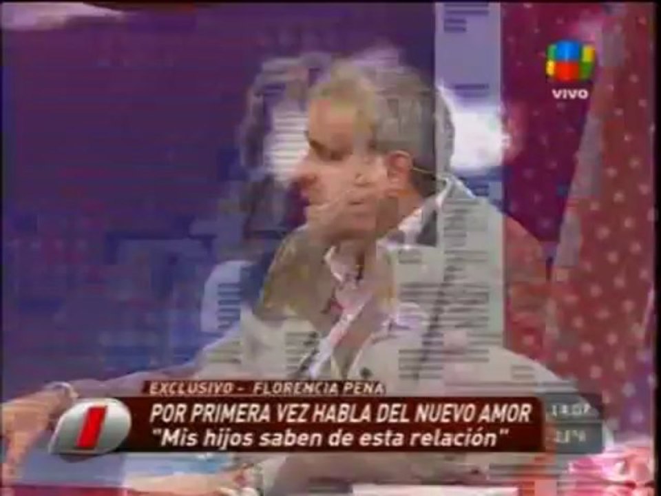 Pronto.com.ar Flor Peña habla de su nueva pareja