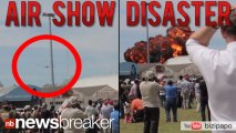 CAUGHT ON TAPE: Camera Captures Deadly Crash at Air Show