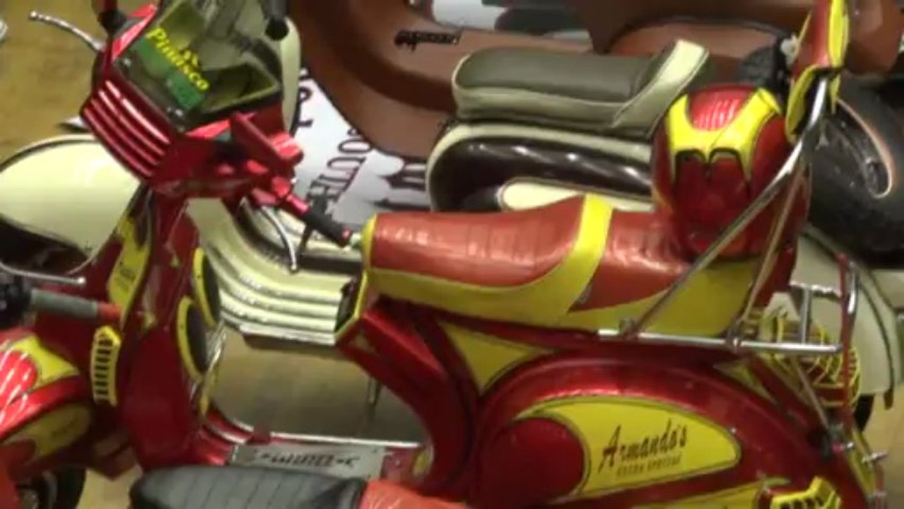 Tenby BSRA National Scooter Rally - May 4th 2013 - Custom Show / Parts Fair