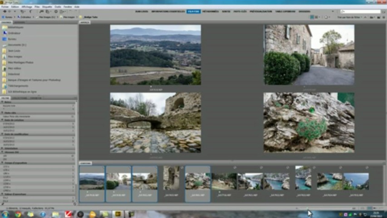 Adobe Bridge - 03 - Espace de Travail