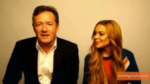 Lindsay Lohan Opens Up to Piers Morgan About Drugs, Rehab