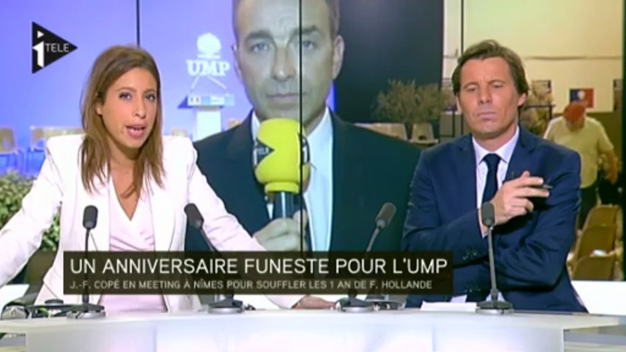 Jean-François Copé dénonce "l'échec" de François Hollande