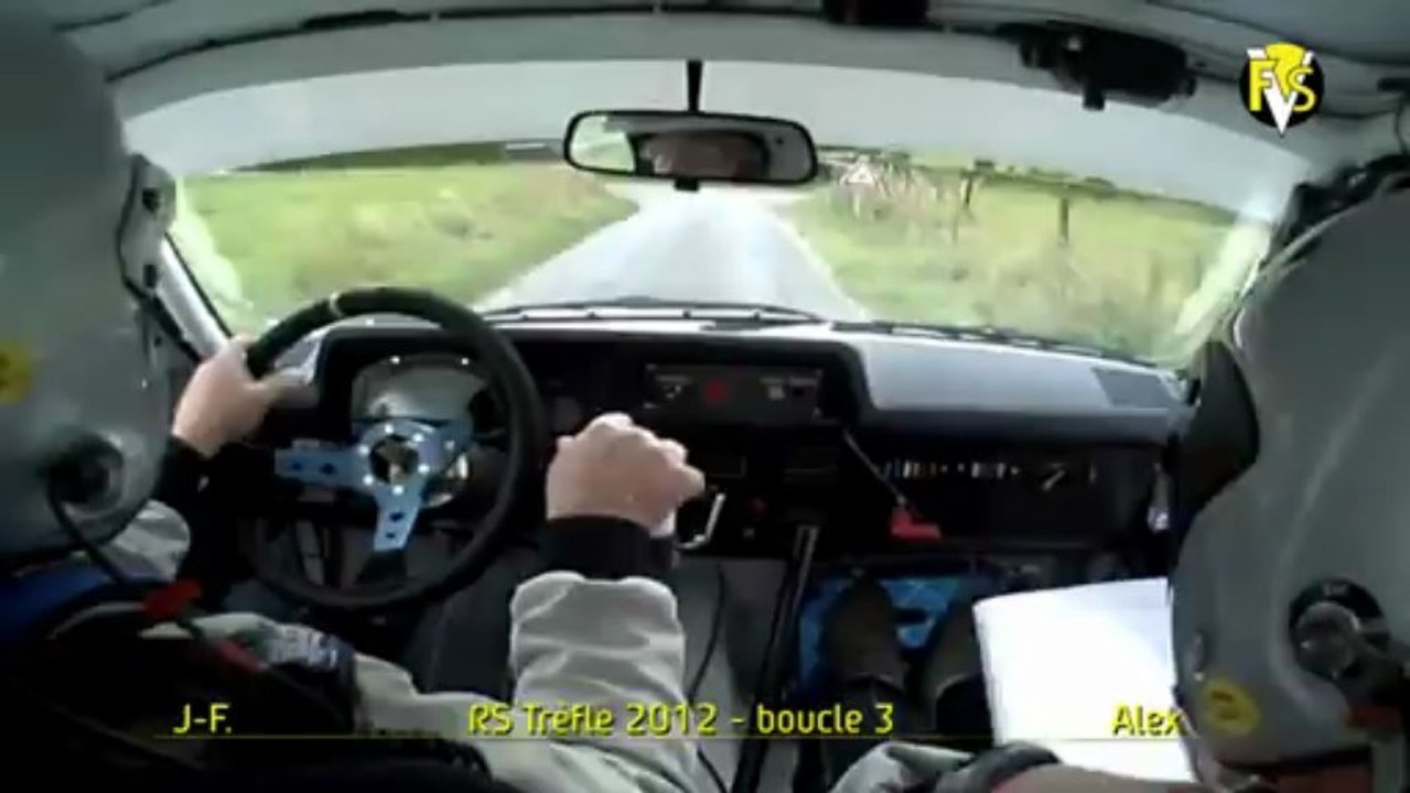 RS du Trèfle 2012 on-board Jean-François Bouché opel corsa boucle 3