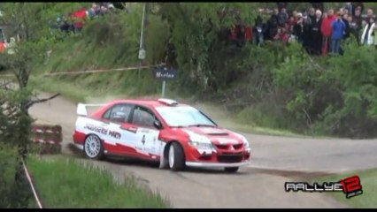 Rallye du Quercy 2013 - Marty / Delpech Mitsubishi Evo8