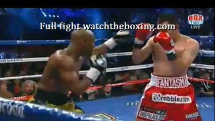 @Floyd Mayweather Jr vs Robert Guerrero round 2