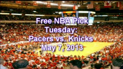 FREE NBA Pick, Pacers vs. Knicks Game 2, Tuesday, May 7, 2013