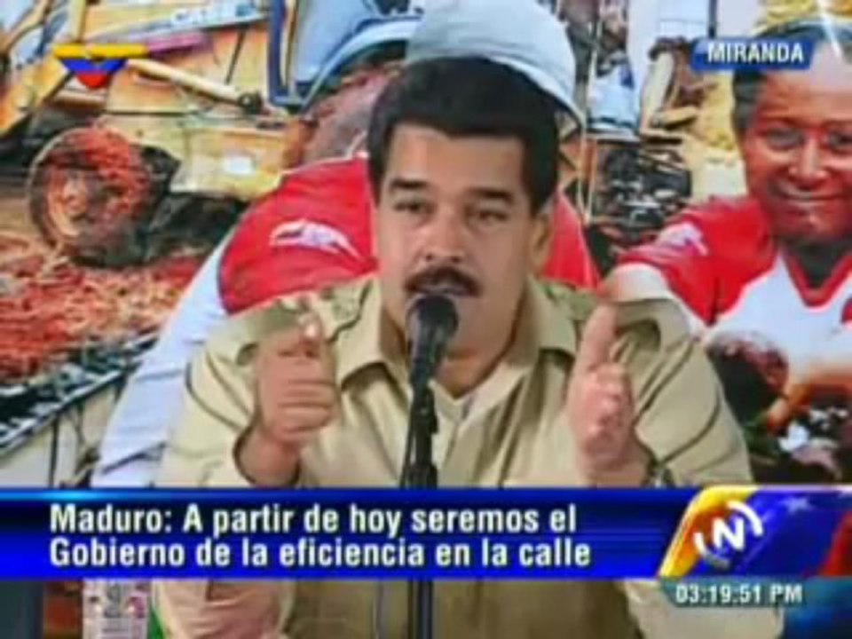 Maduro invita a Guillermo Morón a debatir sobre historia con Samuel Moncada