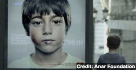 Child Abuse Ad Has Hidden Message Aimed at Children