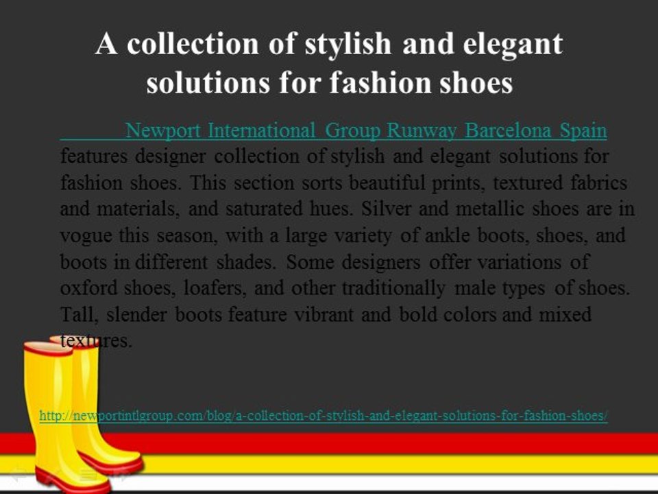 international newport group, fashion shoes