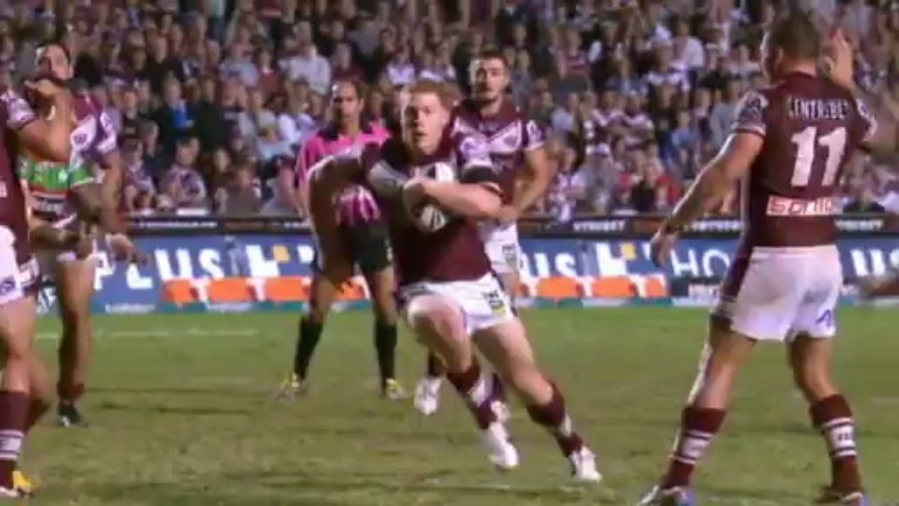 NRL South Sydney Rabbitohs VS Manly Sea Eagles second half