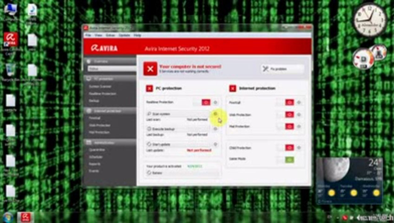 Crack Avira Internet security 2013 + Keygen [ FR ]