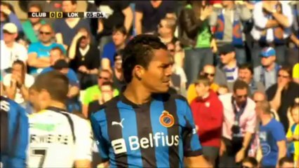 Belgique - Copa Barry inconscient après avoir heurté le poteau