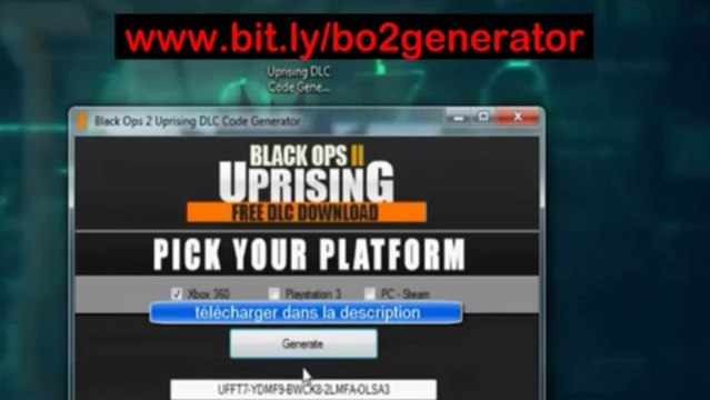 Comment Avoir Uprising Black Ops 2 Gratuit [PS3 - XBOX 360 - PC] -