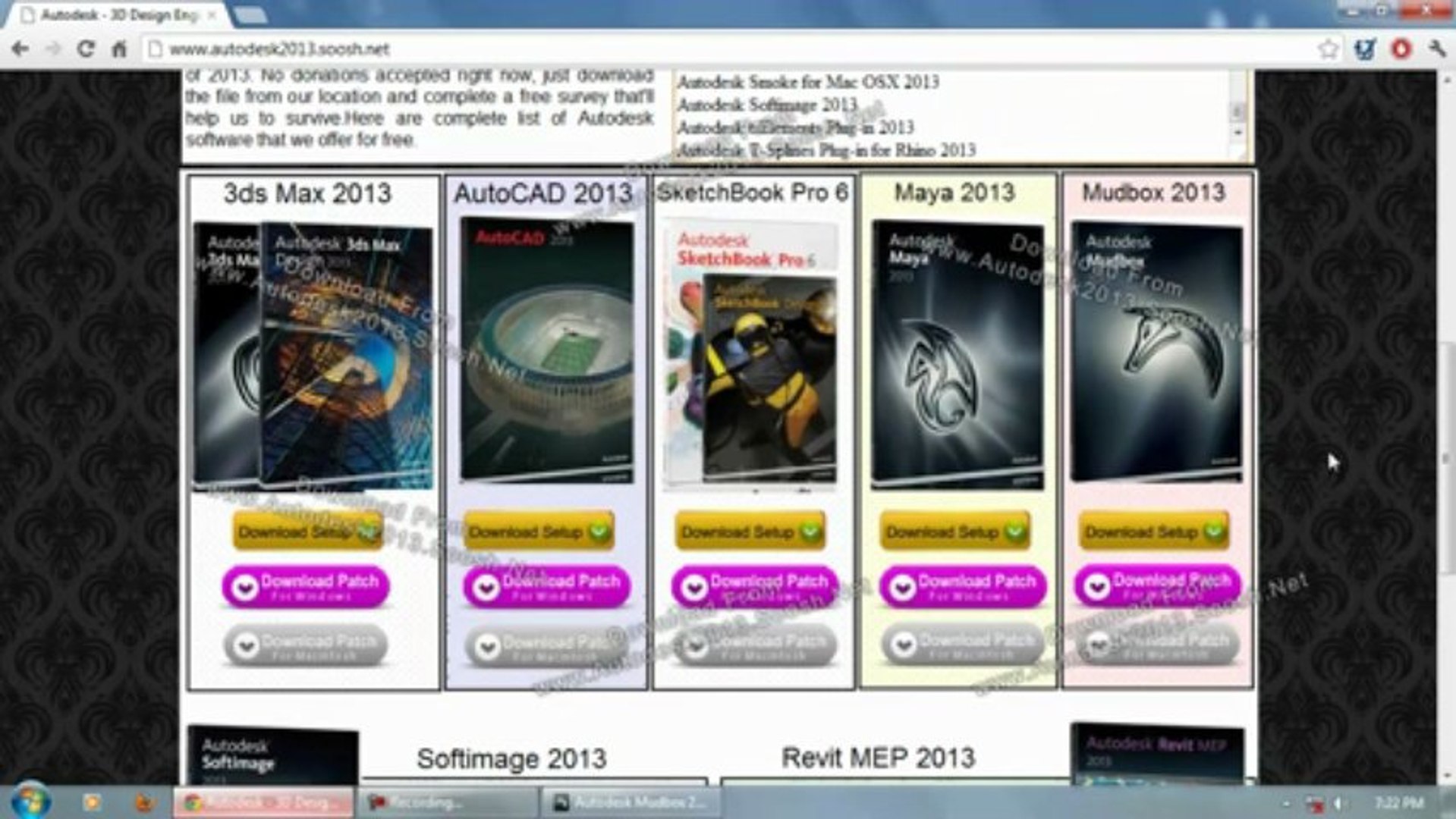 Download Autodesk Entertainment Creation Suite 2013 Full Version for FREE -  video Dailymotion