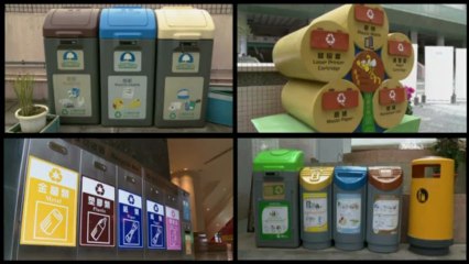 Hong Kong: le "port au parfum" croule sous les déchets