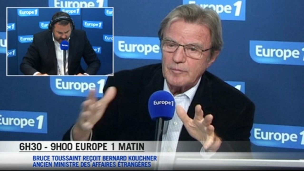 Kouchner : "Je n'entends pas l'Europe sur la Syrie"