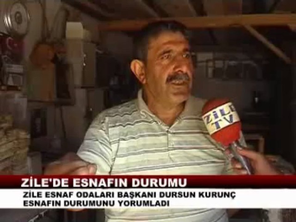 dursun kurunç esnafın durumunu yorumladı