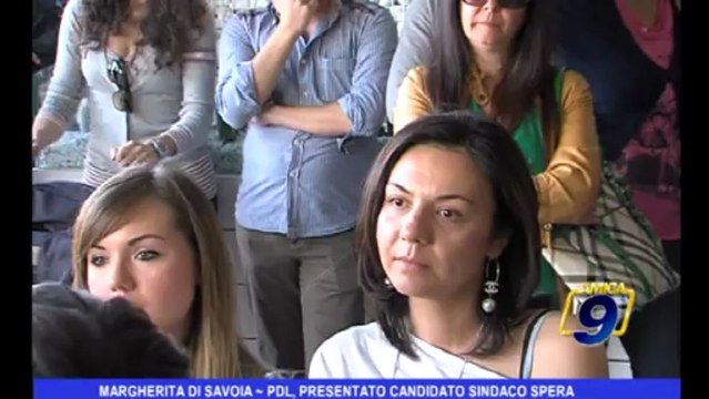 Margherita di Savoia PDL, presentato candidato sindaco Spera