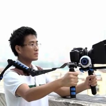 koolerbuy.com - Koolertron DSLR Follow Focus+Lens Gear Ring Belt+DSLR Rig Shoulder Mount+Matte Box Sunshade+Connector 15mm Rod Video Movie Kit