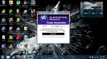 Free PSN Code Generator # Générateur # FREE Download May - June 2013 Update