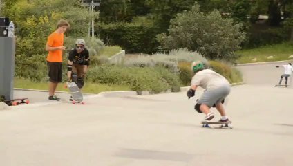 Longboarding : Slide jam Mouans-Sartoux 05/05/2013