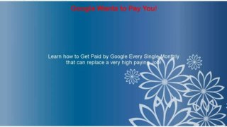 Google Wants To Pay You! | Google Wants To Pay You!