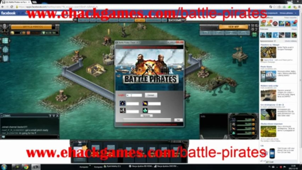 Battle Pirates Cheat n Hack v.6.3 Free Download
