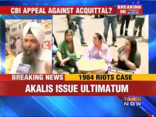 CBI appeal against acquittal of Sajjan Kumar