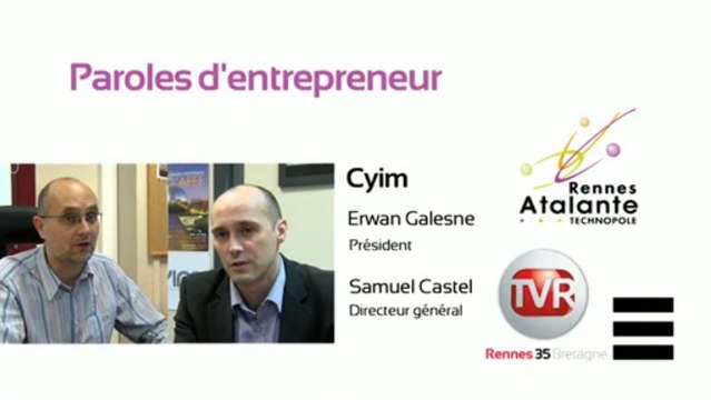 Paroles d'entrepreneur : Erwan Galesne et Samuel Castel, dirigeants de Cyim